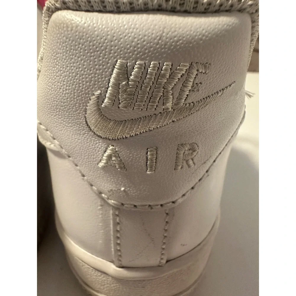 Nike Air Force 1 Low White Leather Sneakers 315122-111 Mens Shoes